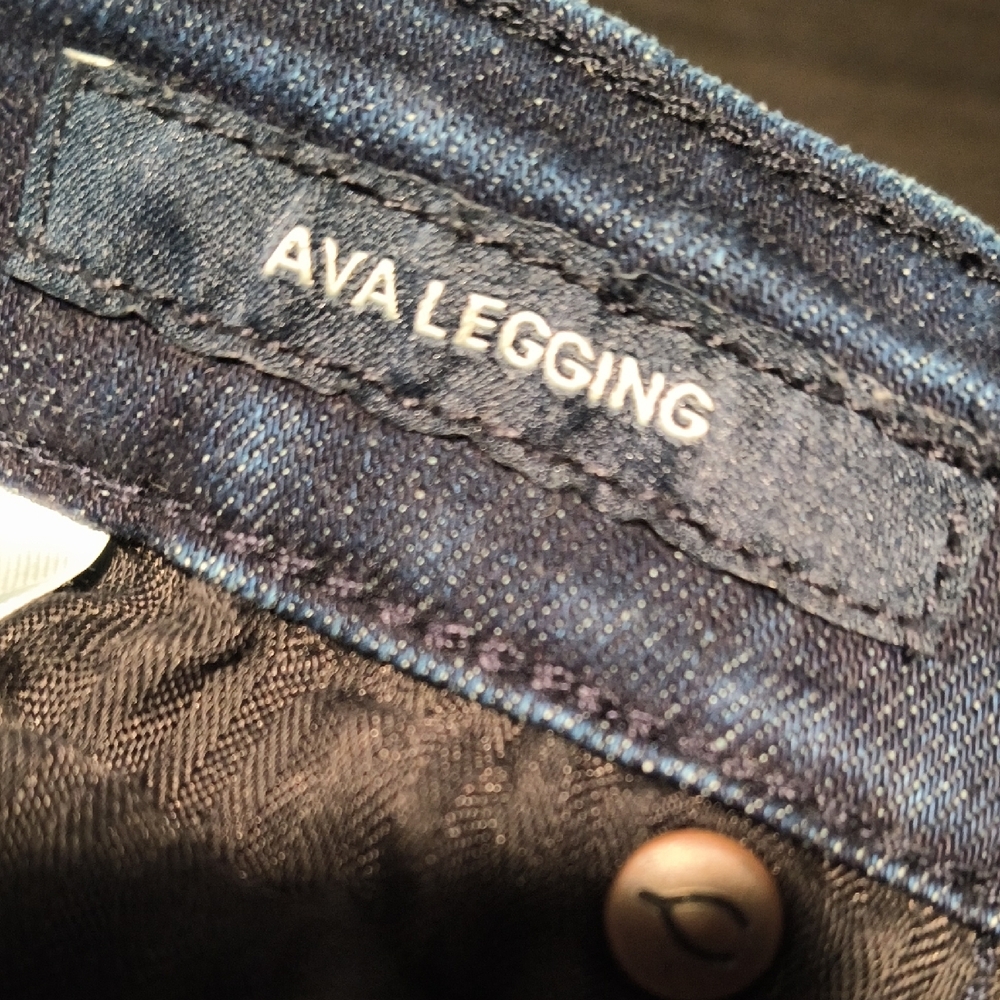 sac313🍀Ava High Rise Jegging w/27" Inseam Lucky Brand Denim Jeans Size 10 - Picture 9 of 9